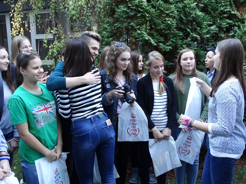Ученици из Новополоцка у ОШ 